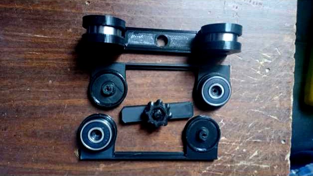 Bearing Spool  holder (adopted to 26x9x8 bearing) by AndreyPrikupets