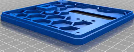 Remix of OpenAstroTracker - DSLR tracking & GoTo mount MEGA CASE Lid With GPS by Shadowolf13