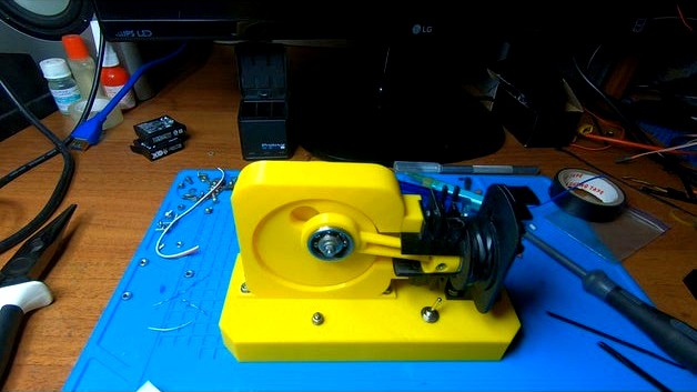 Fully 3D Printable 2 Stroke Electro-Magnetic Engine Model by ArtemX