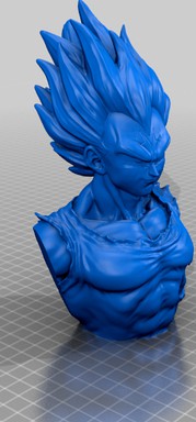 Majin Vegeta Bust  by JS-Studio