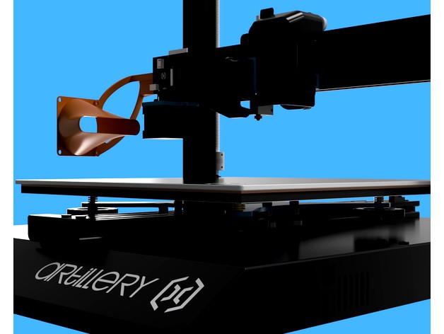 Artillery Sidewinder X1 Side Mounted Fans by EpicHardware