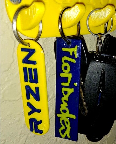 Assorted Keychains by 3Deth