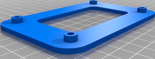 Cohesion3d Board Mount by BillsCNC