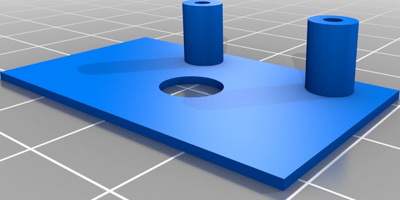 Rotary Encoder KY-040 standoffs by Fixins13