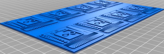 Anycubic Mono X Resin Exposure Range Finder (R_E_R_F) by Miru8112