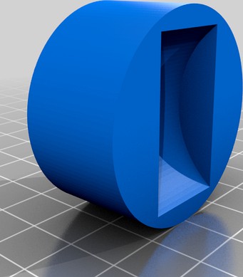 base para rueda del laser K40 by Nuberlang