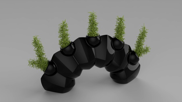 Micro/Desk Planter by LukePT