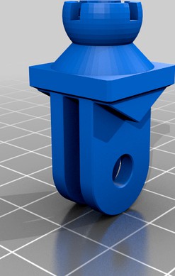 Microsoft LifeCam action cam mount by Cleaudzaque