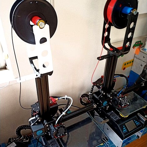 KP3 Filament Holder by ts2a