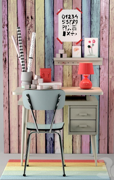 Desk set