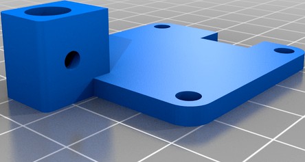 Ortur Laser Master 2 Fixed Focal Laser Air Assist Mount by Teps71