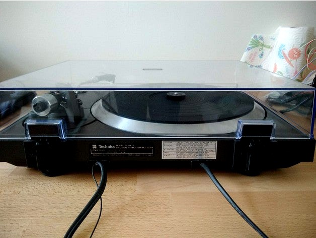 Reloop dust cover hinge adapter for Technics SL-1600-1800 by ZoKtorR