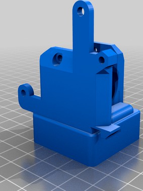 E3D Fan mount upgrade for CR10 V3 Printer by michaelfordltd2