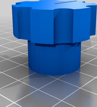 Artillery Genius, SW X1 manual z-axis height adjustment knob by wasserski80
