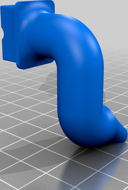 FFCP E3D Hemera Volcano fan duct by MauDib42