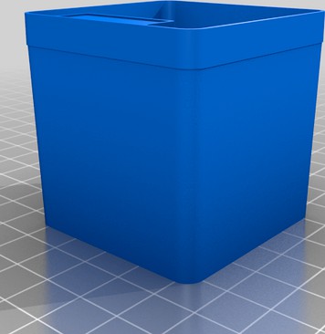 Box with Label (parameterized, FreeCAD) by mark0815