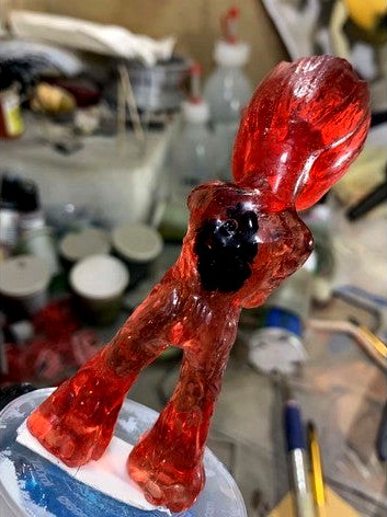 waing groot colored heart by k6xx1