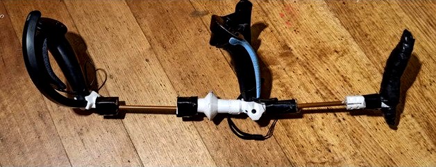 magnetic gun stock for valve index controllers by kevinm88