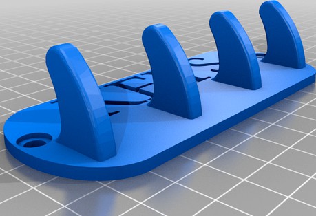 Simple Key Rack by 3Deth