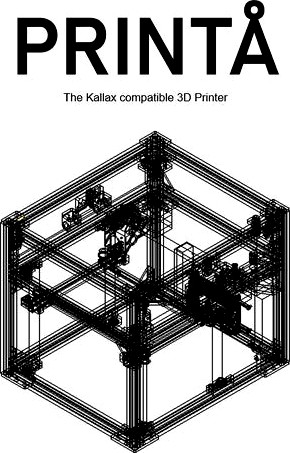 PRINTA - The Kallax compatible 3D Printer by eThings
