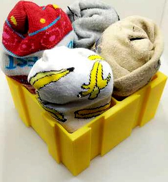 Modular sock organizer by reutmoses