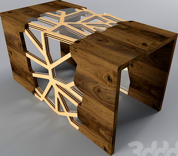 Журнальный столик от Gradient Matter