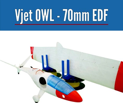 VJet OWL 70mm EDF  from OWLplane - test files by OWLplane
