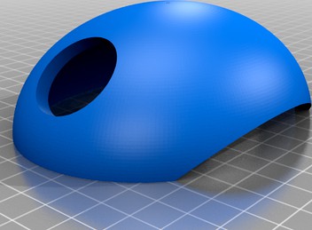 Helmet for a rabbit or Pikachu by kay_thing