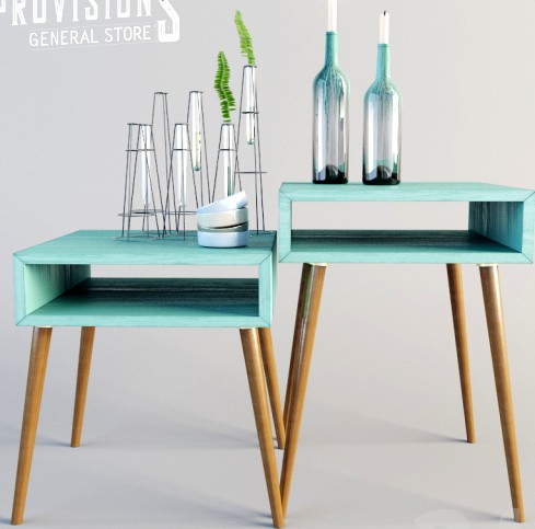 Modern Side Table Decor