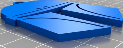 Maldalorian Keyring by Snackbox86