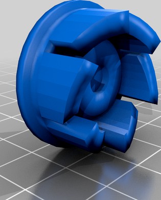 Porlex coffee grinder 5 sided shaft to hex bit adapter by MortarArt