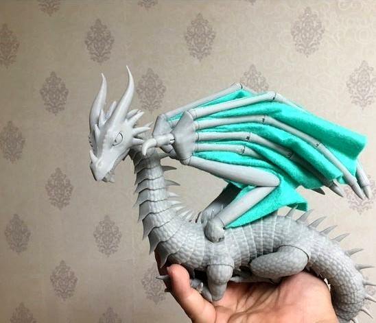 Articulated Dragon Seven - Supportless by Kay815
