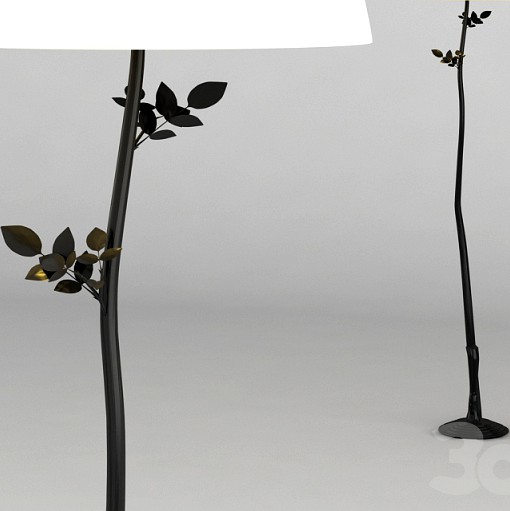 Diego Giacometti Foliage floor lamp