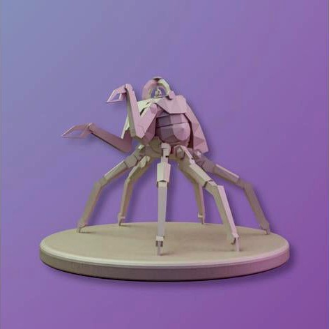 Dwarven Spider (Skyrim) by Daniels_Destined_Designs