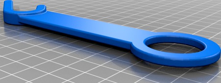 Artillery Sidewinder X1 Bed Hook (Pluggable) by fcomeba
