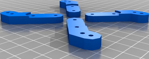 Vesa extension for IKEA SKÅDIS by heracl-es