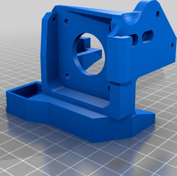 CR10 / Ender3  BMG-Mount V2 (Mellow / All Métal) by grossiam