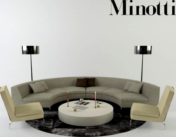 Minotti Living set