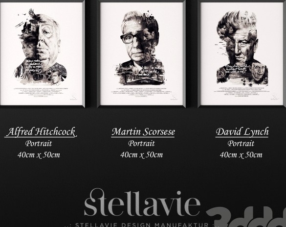 Stellavie Fine-Art-Print - Movie Director Portraits