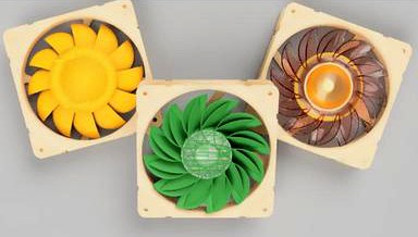 (Updated New Ver) Nature Blows Sometimes: 120mm Custom Fan Blades by SurgeFF