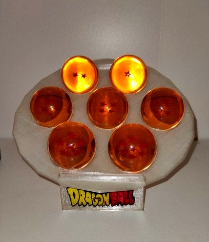 Expositor Dragon Ball by pitufarm