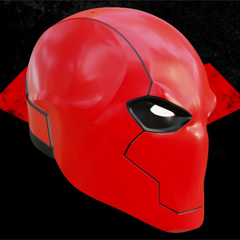 Red Hood Inspired concept Helmet  by Budwin