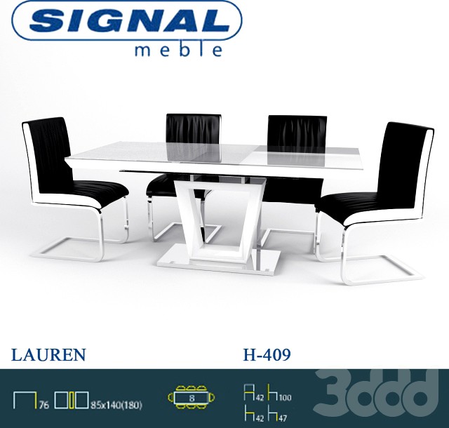 Signal обеденная группа LAUREN+H-409