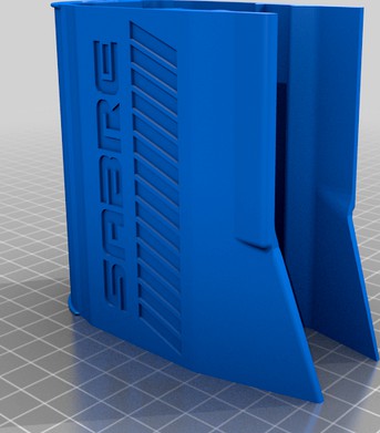 cheek rest for M20 ( includes Version 2 ) by sabre_blaster