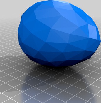 EASTER LOW POLY EGG by CharlesFr68