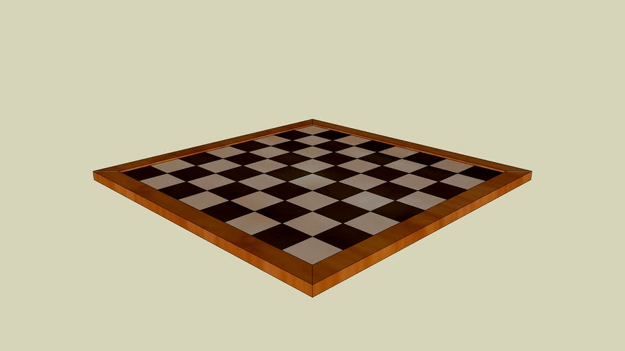 Chess and Backgammon Board