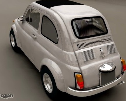 Fiat 500 Abarth3d model