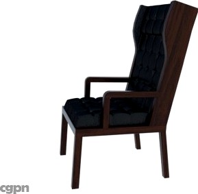 Wingback chair3d model