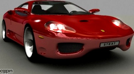 Ferrari Modena Tuning concept3d model