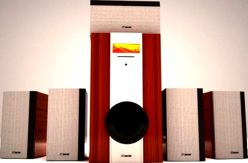 Sound System3d model